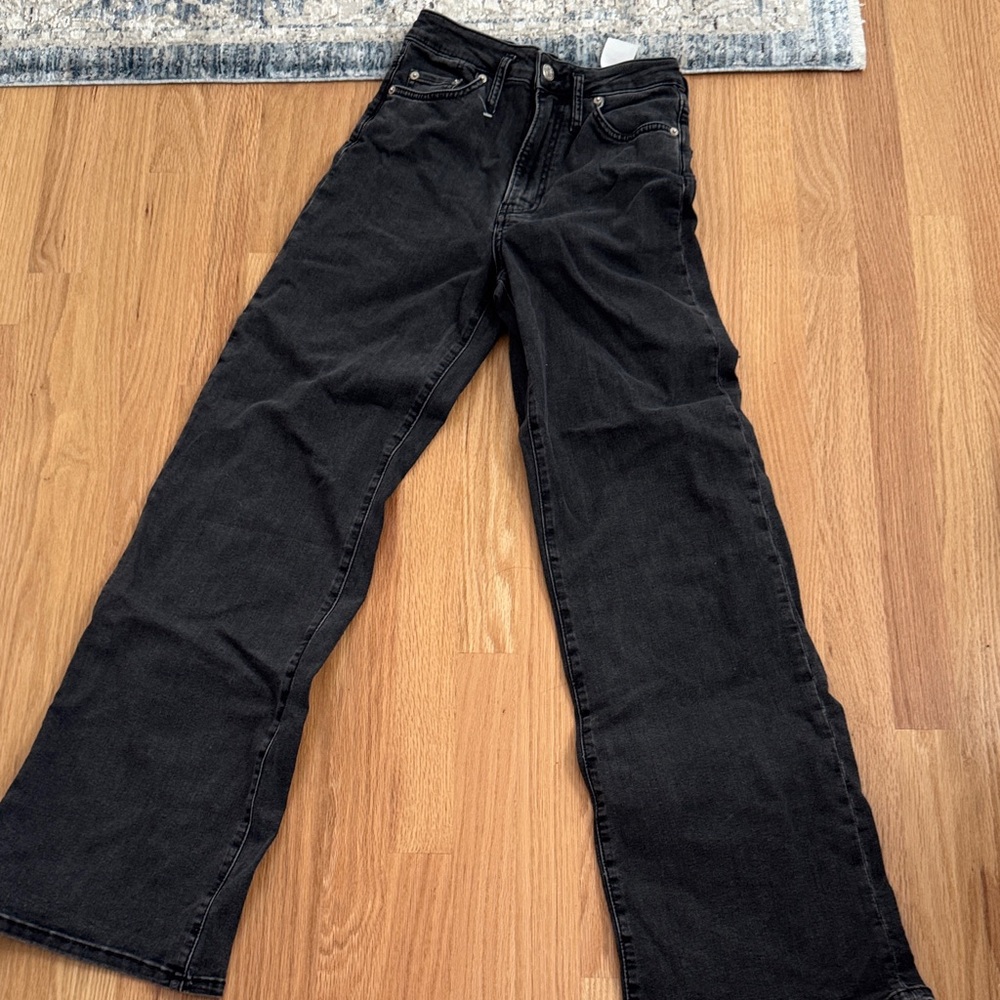 Maje Charcoal Relaxed Jeans